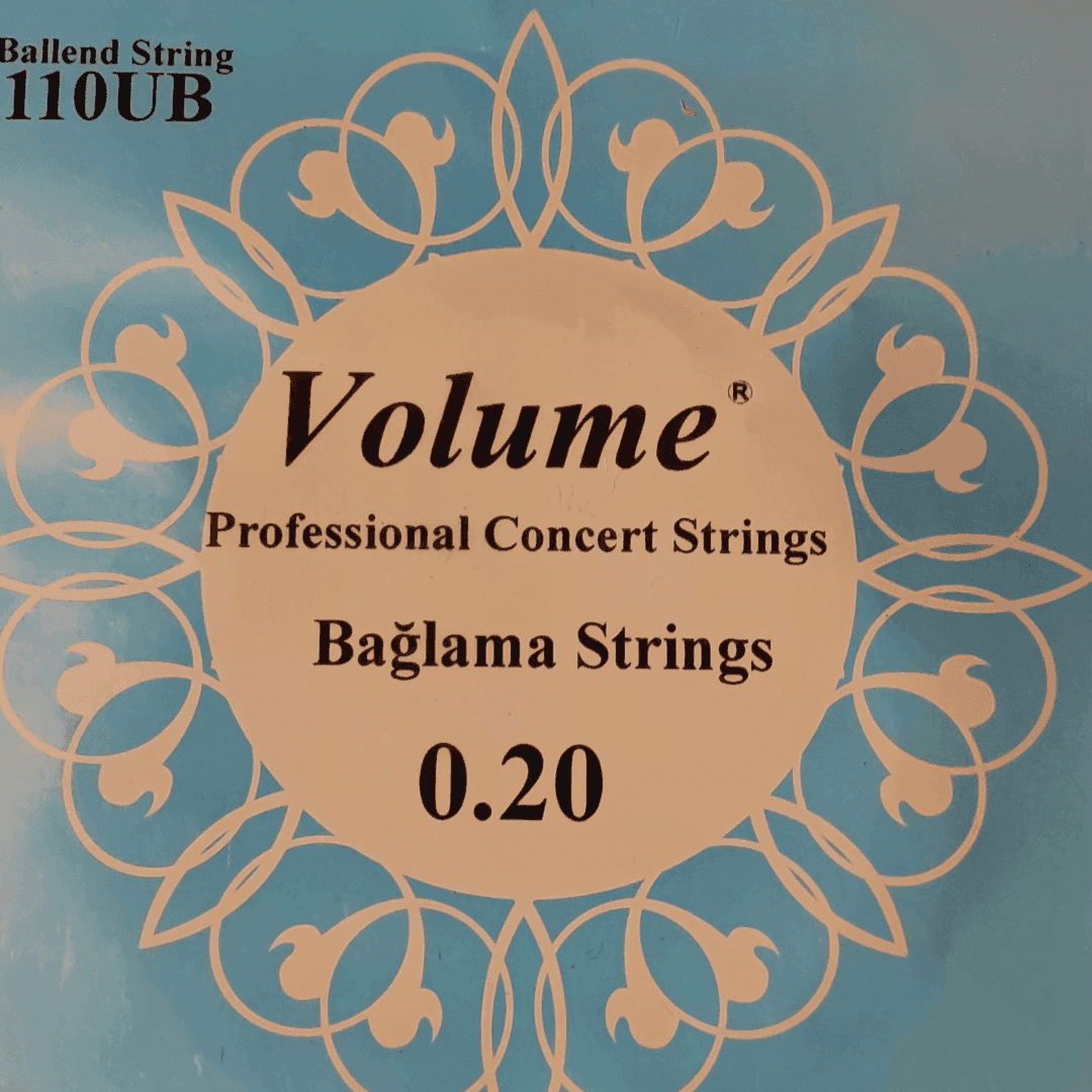 Volume Strings Set for Long Neck Saz Baglama 0.20 mm x 3 set