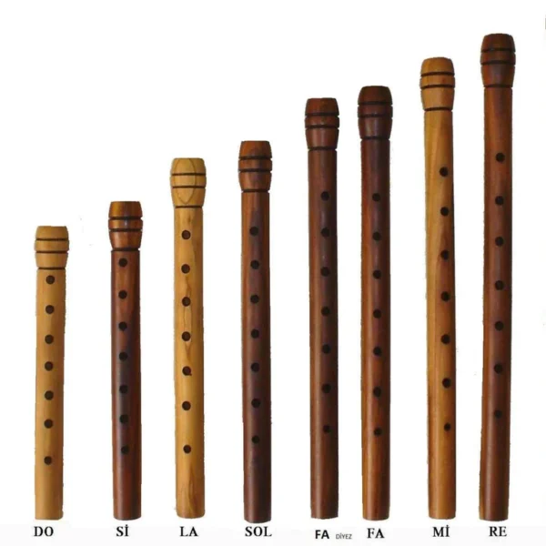 Professional Turkish Mey – apricot wood body with double reed for Anatolian folk music