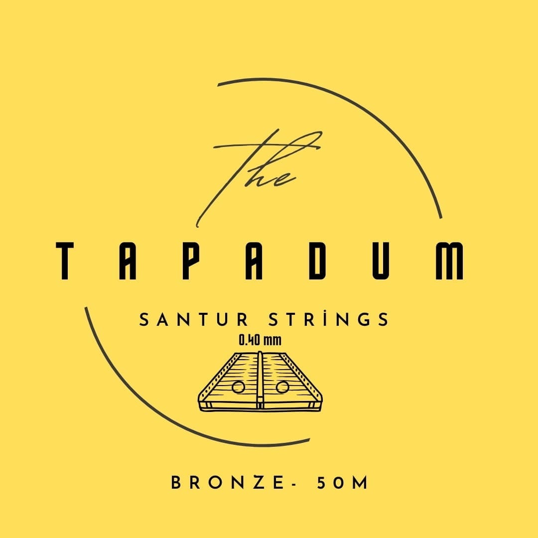 Tapadum Bronze Santur Strings - 50m